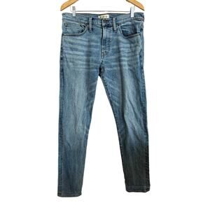 Madewell Slim Light Wash High Rise Everyday Casual Cotton Denim Jeans-34 x 34